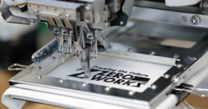 刺繍加工用ミシン